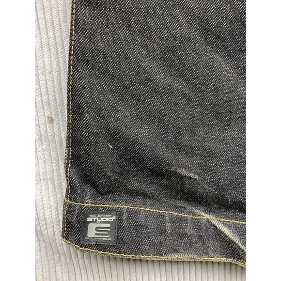 VTG Studio By Southpole Embroidered Denim Jeans 34 Looney Tunes Wile E Coyote - Picture 15 of 16